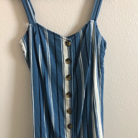Blue Striped Dress - Picture 2 of 5